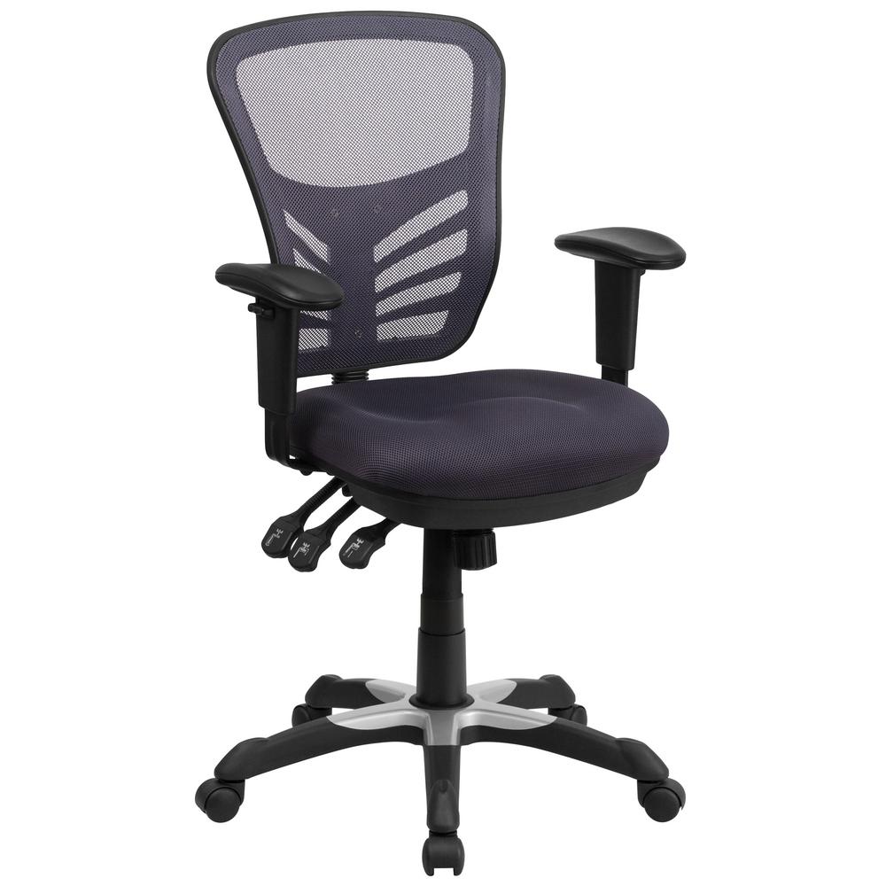 Flash Furniture Mid Back Blue Mesh Swivel Task Chair With Triple This Review Is From Mid Back Dark Gray Mesh Swivel Task Chair With Triple Paddle Control
