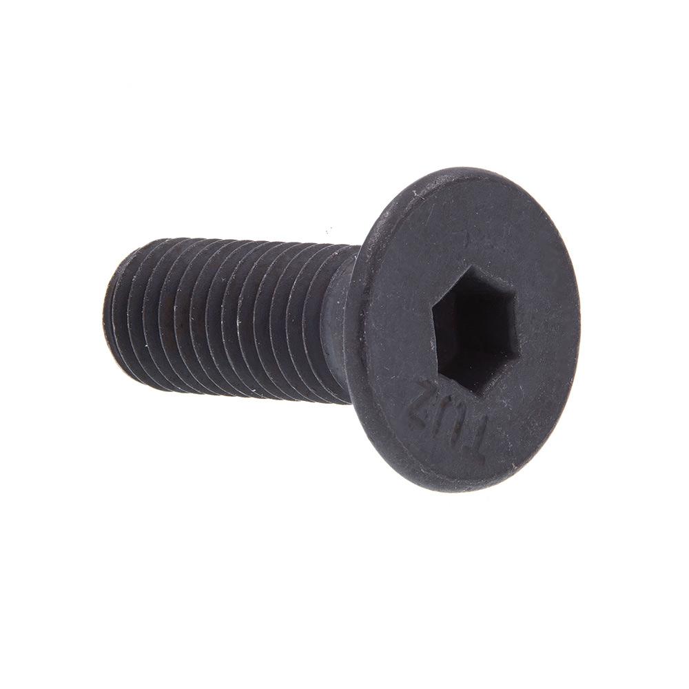 Prime-Line 9173147 Socket Cap Screws 50-Pack Flat Head Drive #8-32 X 1 in Black Oxide Coated Steel Allen Hex