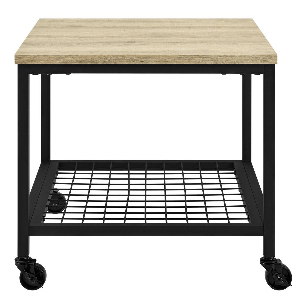 Ameriwood North Point Golden Oak End Table Hd53074 The Home Depot Ameriwood North Point Golden Oak End Table