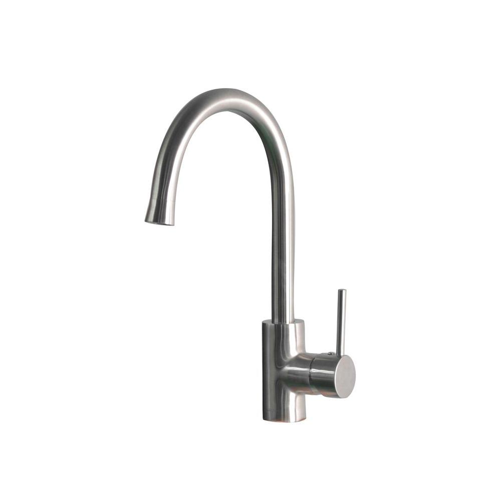 Reviews For Belle Foret Mono Block Single Handle Bar Faucet In Stainless Steel Ss Whlx78572 The Home Depot