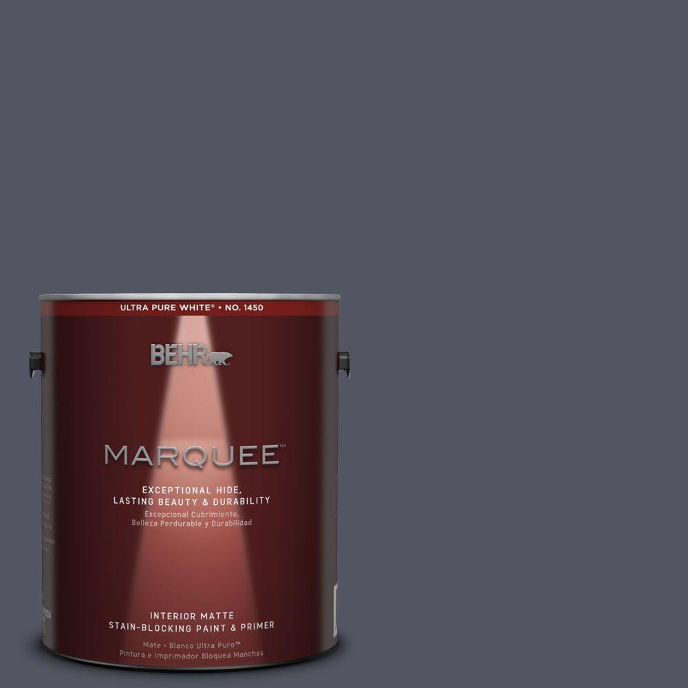 coat paint behr 1 Gown Coat #MQ5 BEHR 1 Hide Ball Matte gal. 6 One MARQUEE