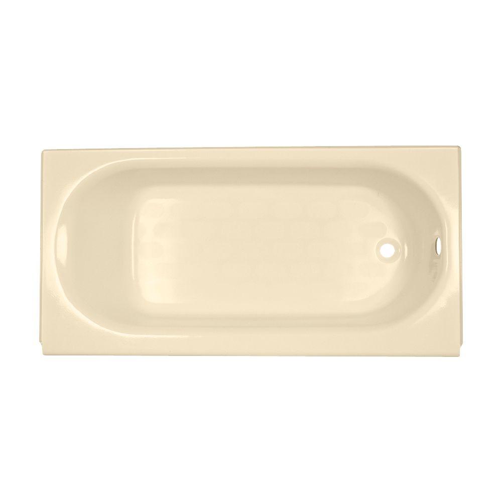 American Standard Princeton 5 Ft Right Drain Soaking Tub In Bone