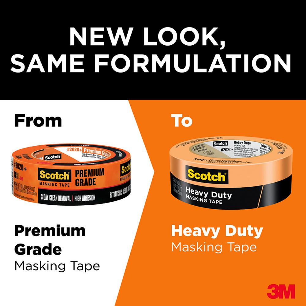 3m 2020-1 1/2 general purpose masking tape 3m 2020-1 1/2 general purpose masking tape