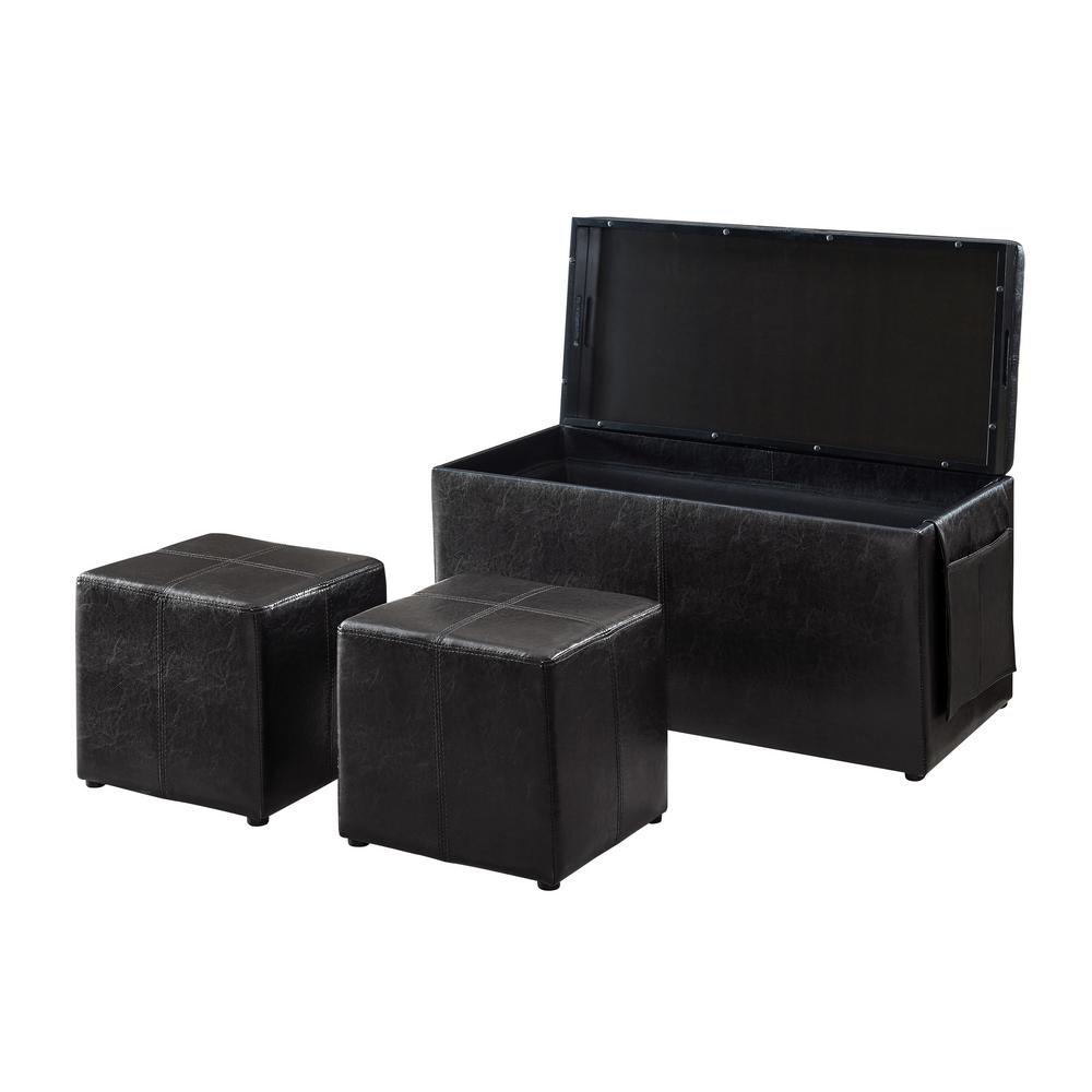 Relax A Lounger Ibiza 3 Piece Java Bench Set With Storage Ibiza 3 Piece Java Bench Set With Storage Relax A Lounger
