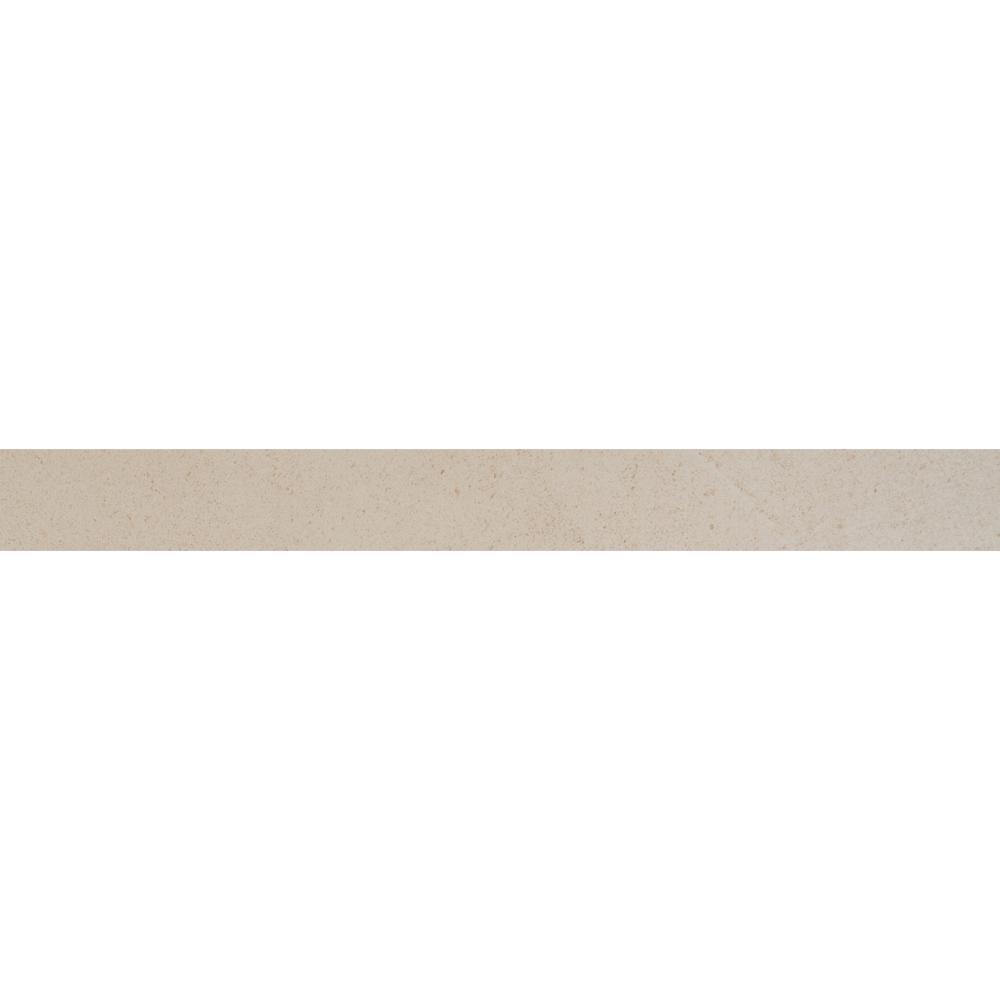 Msi Living Style Cream Bullnose 2 In X 24 Glazed Porcelain Wall Tile 12 Pieces Lin Ft Case