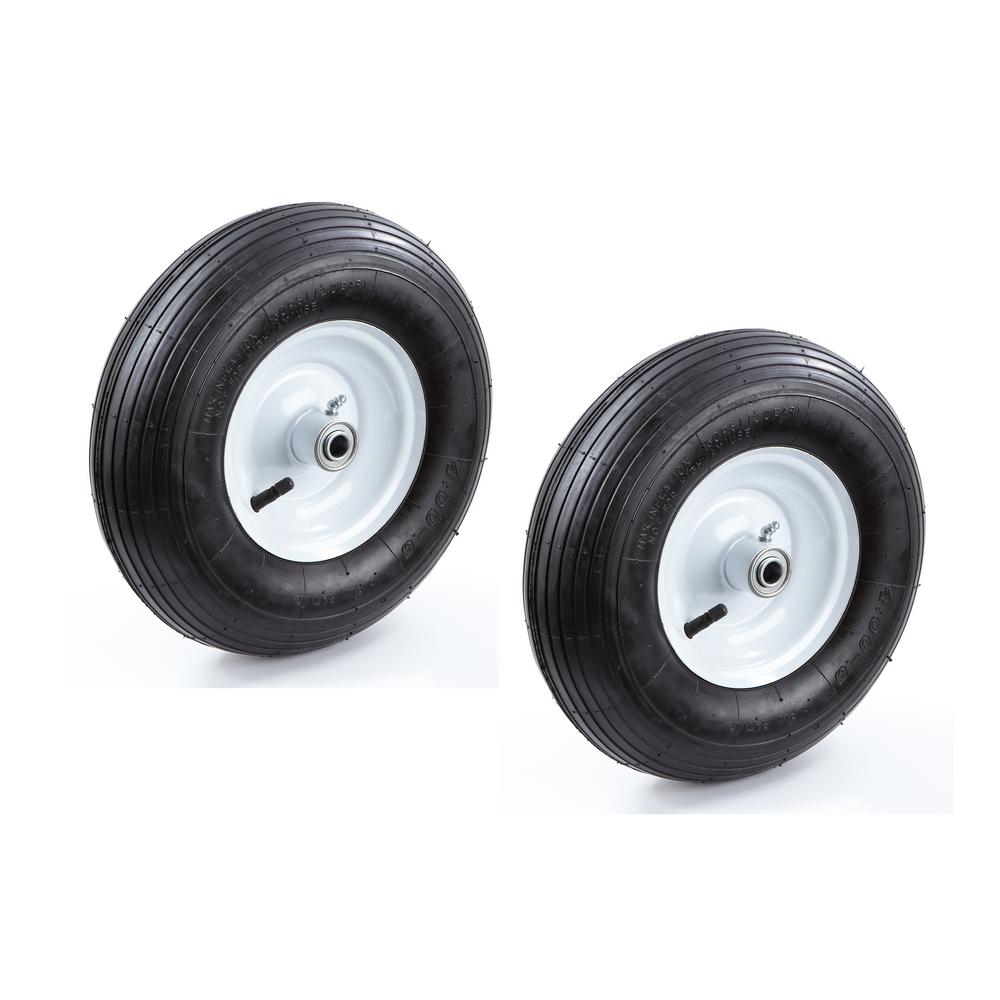 Farm & Ranch 13 inch Pneumatic Wheelbarrow Tire (2-Pack) by Farm & Ranch