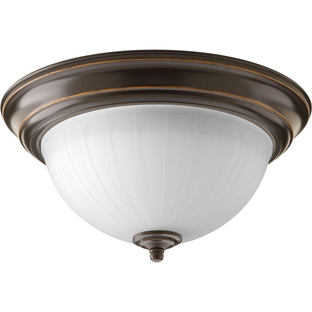 Progress Lighting 11 375 In 1 Light Antique Bronze Integrated Led Progress Lighting 11 375 In 1 Light Antique Bronze Integrated Led Flushmount