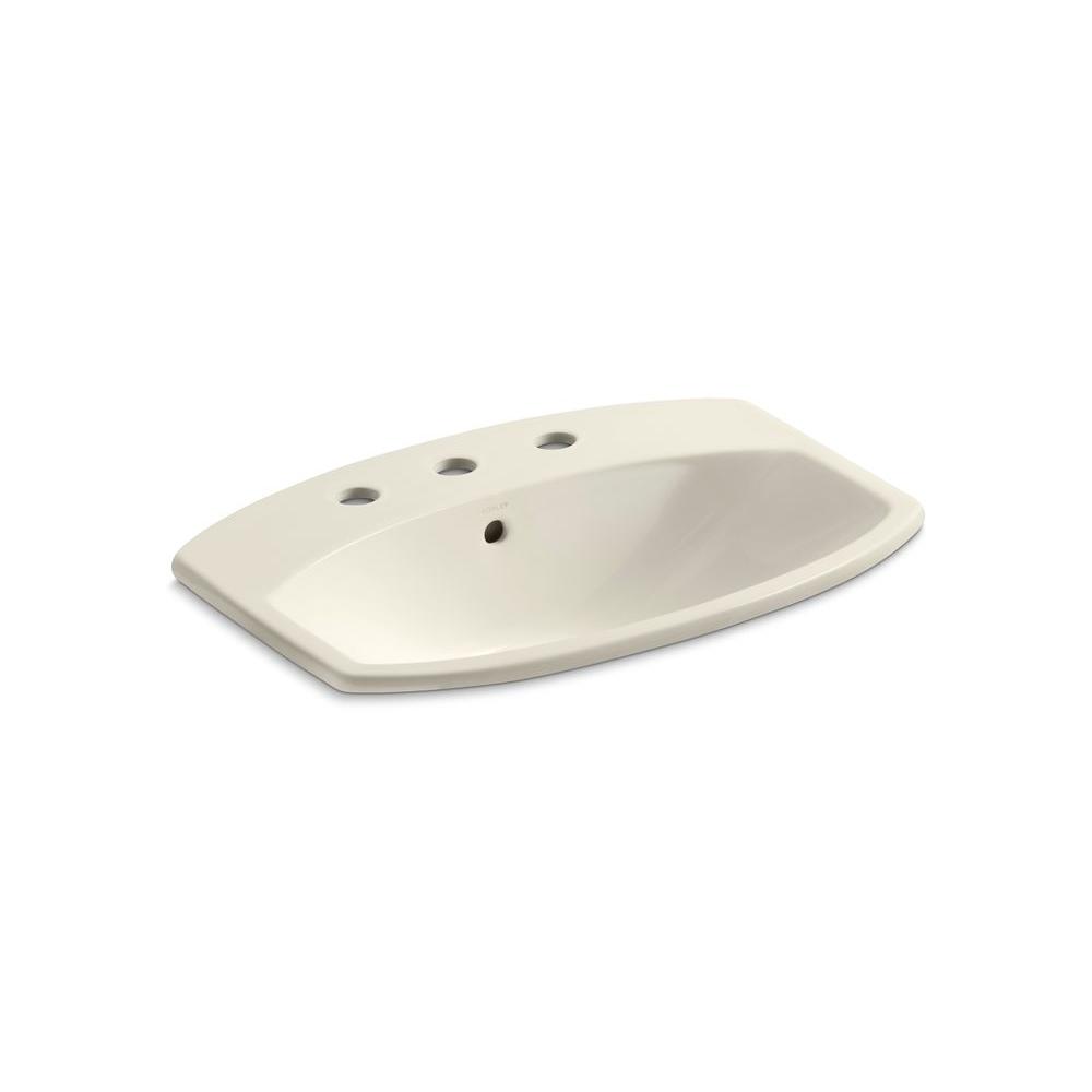 KOHLER Cimarron SelfRimming Bathroom Sink in AlmondK2351847 The