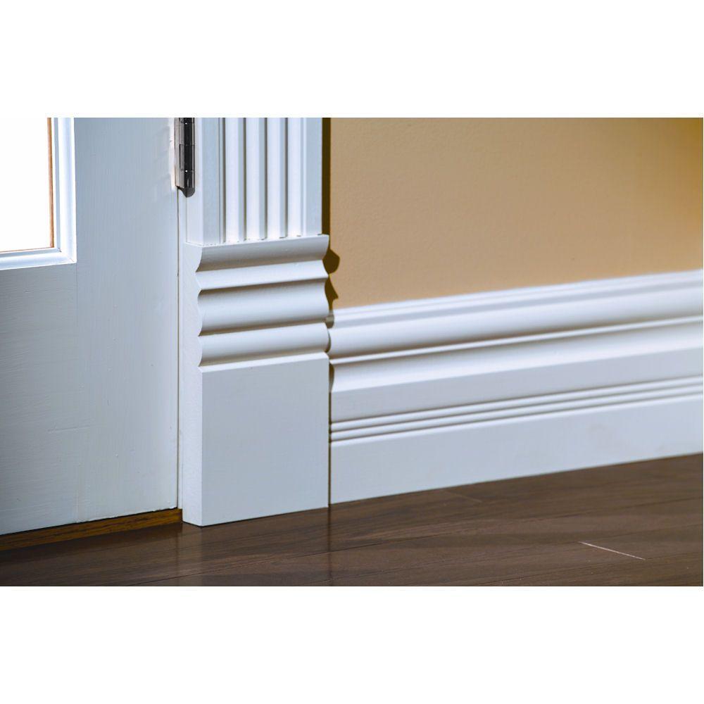 House Of Fara 7 8 In X 3 1 2 6 Mdf Plinth Block Mdf Plinth Block