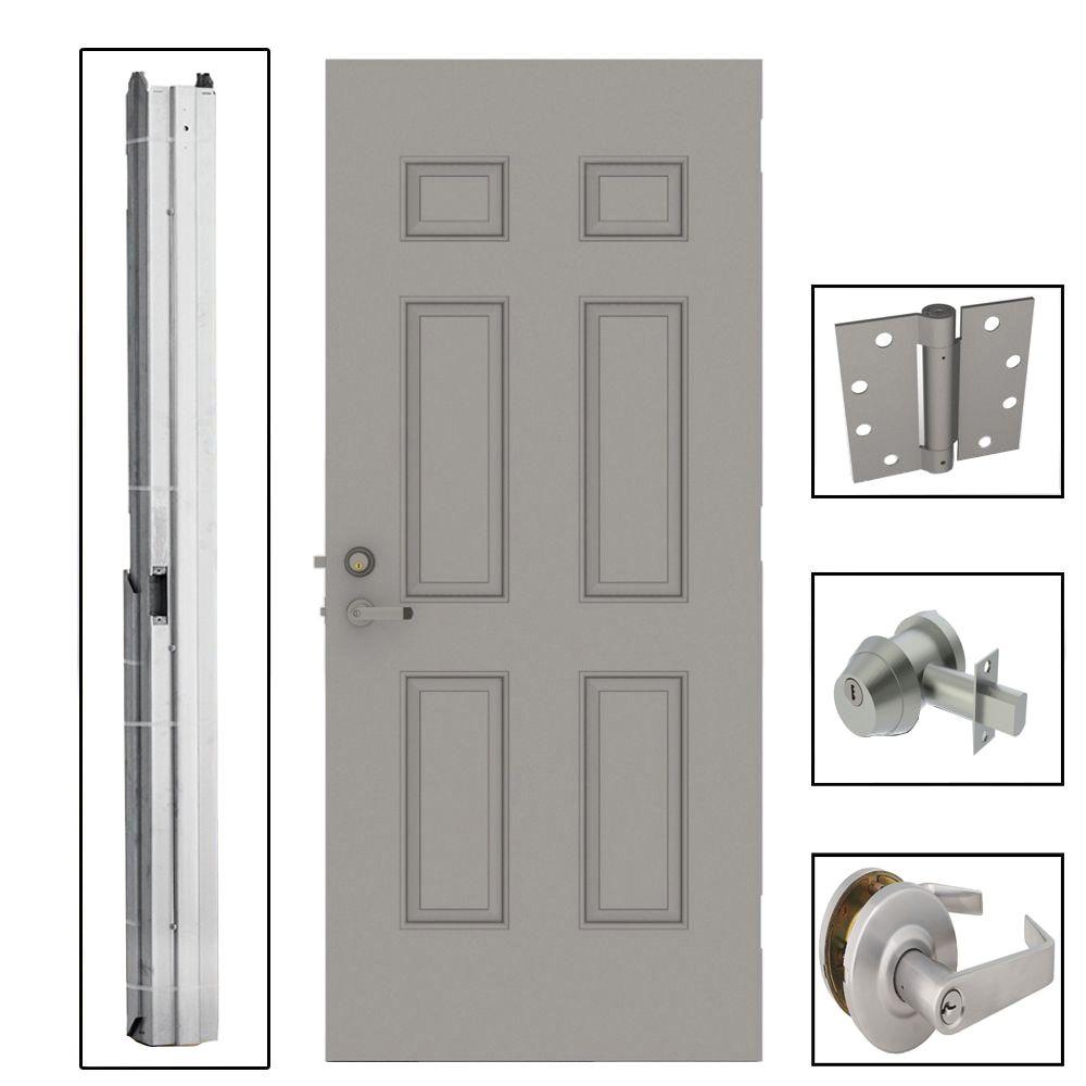 Reinforced interior door