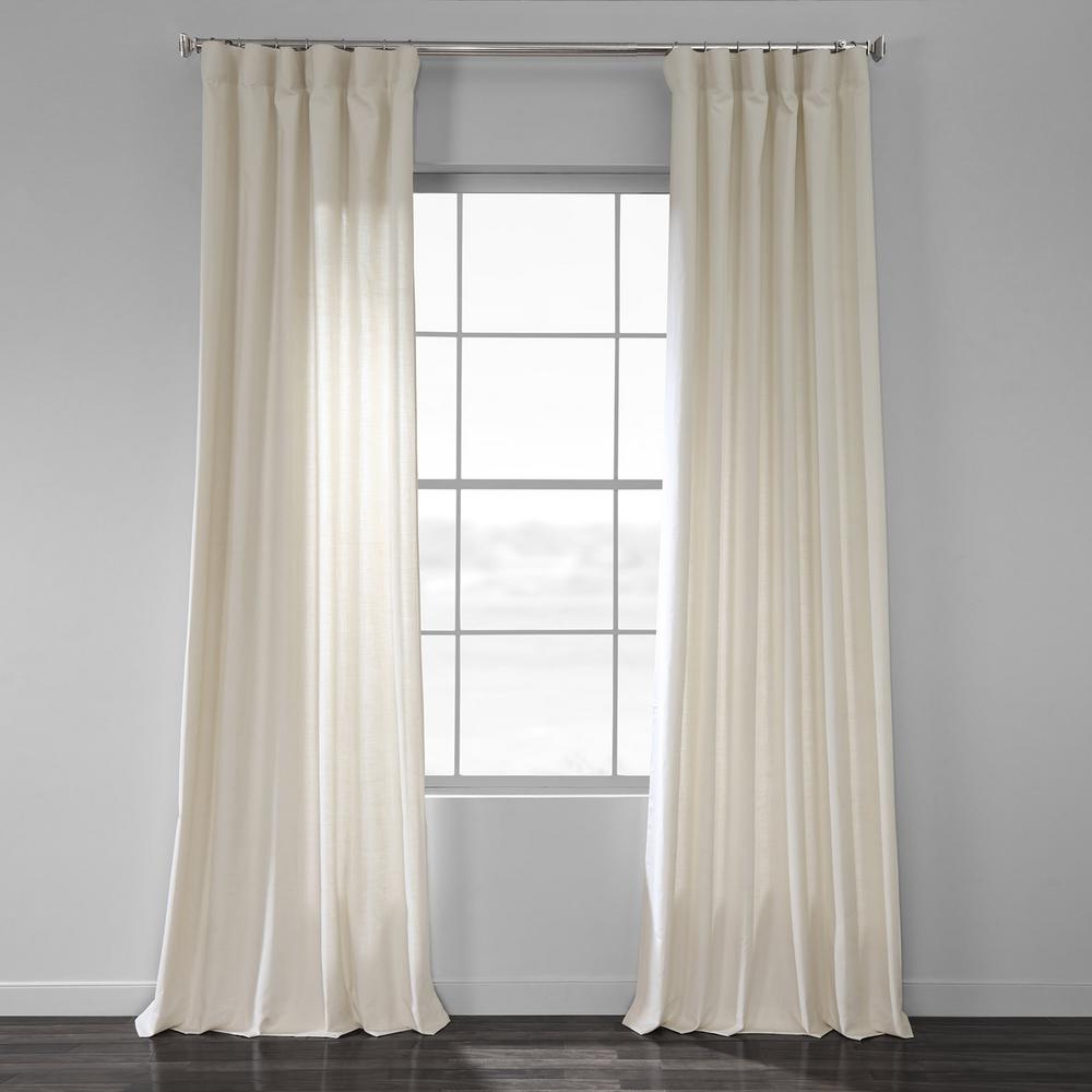 Exclusive Fabrics Furnishings Prairie Cream Ivory Solid Country