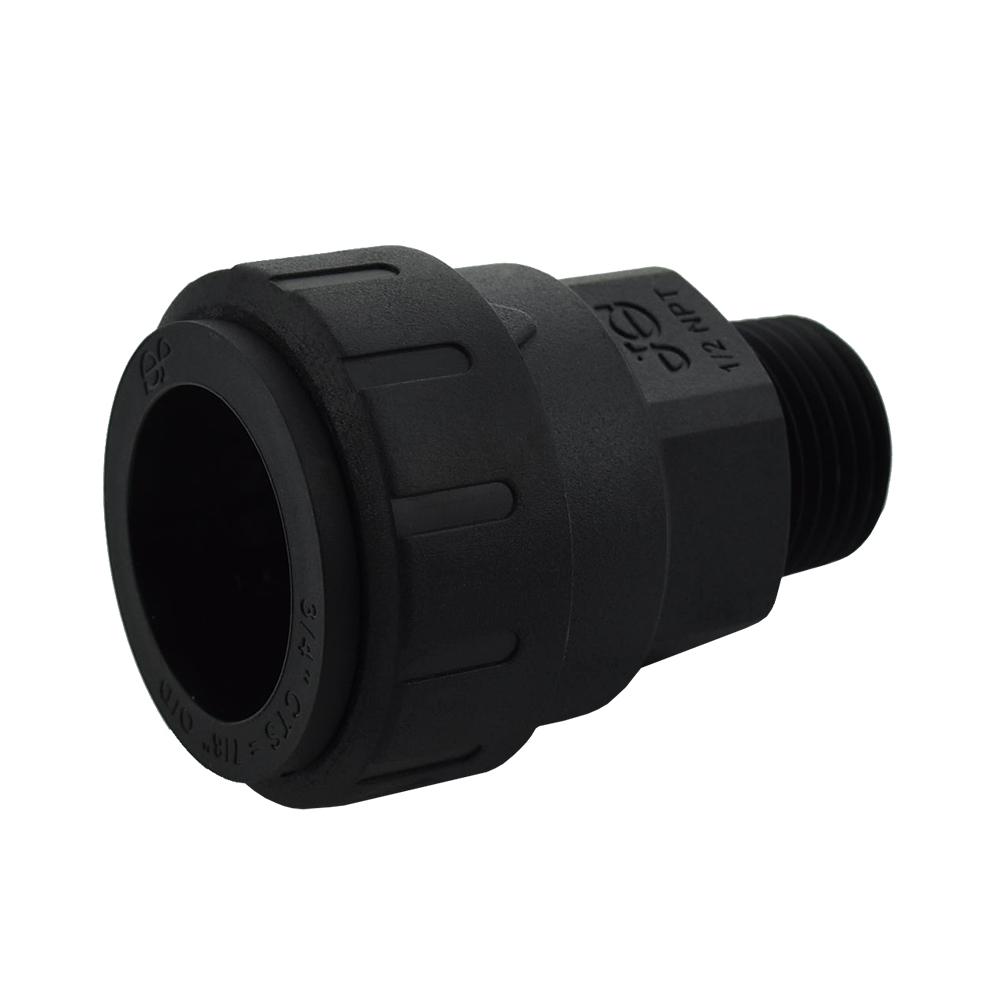 SharkBite ProLock 3/4 in. x 1/2 in. Push-to-Connect x MIP Plastic ...