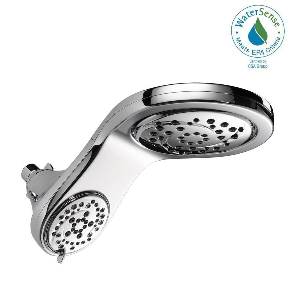 Showerheads Bathroom Faucets The Home Depot Hydrorain