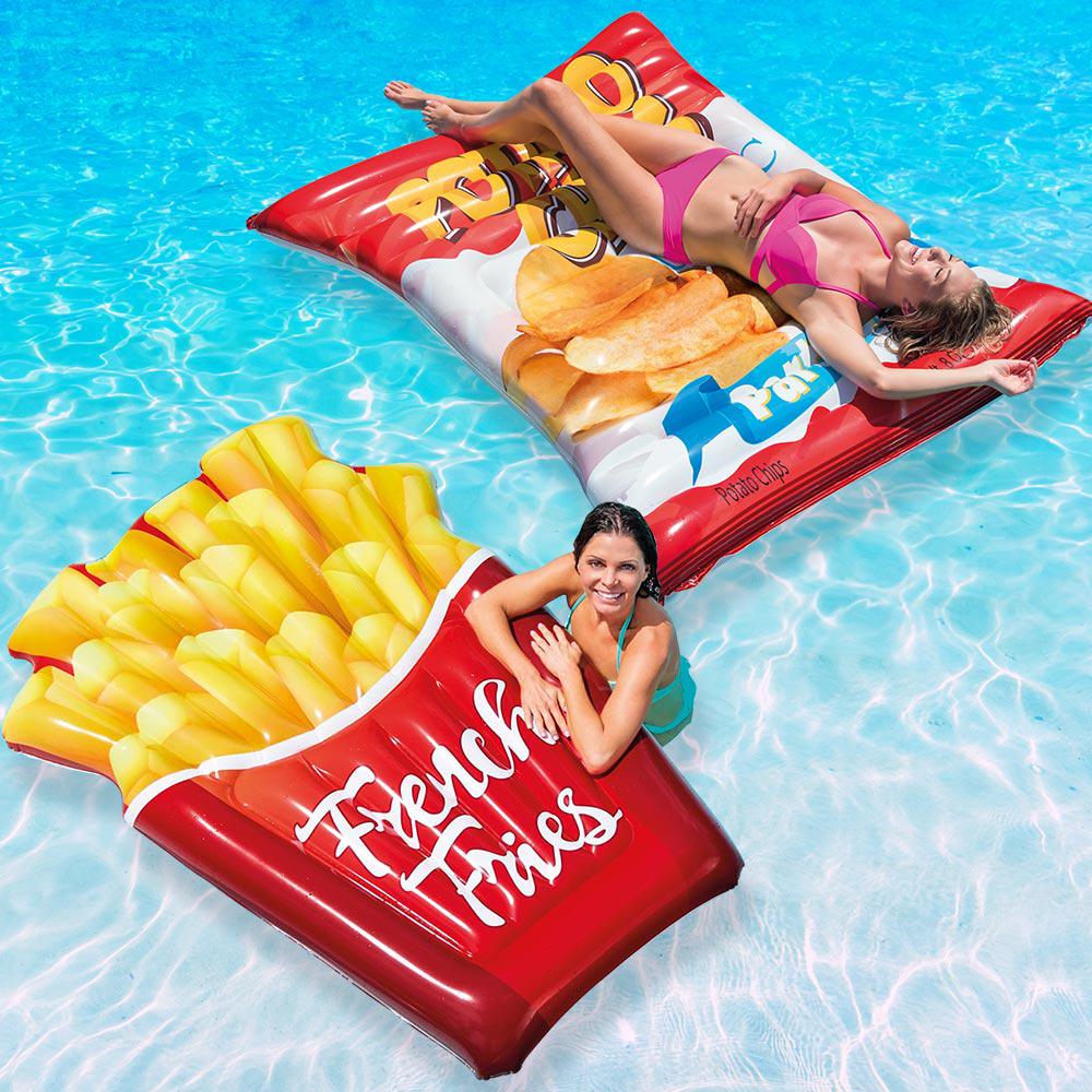 french fries pool float