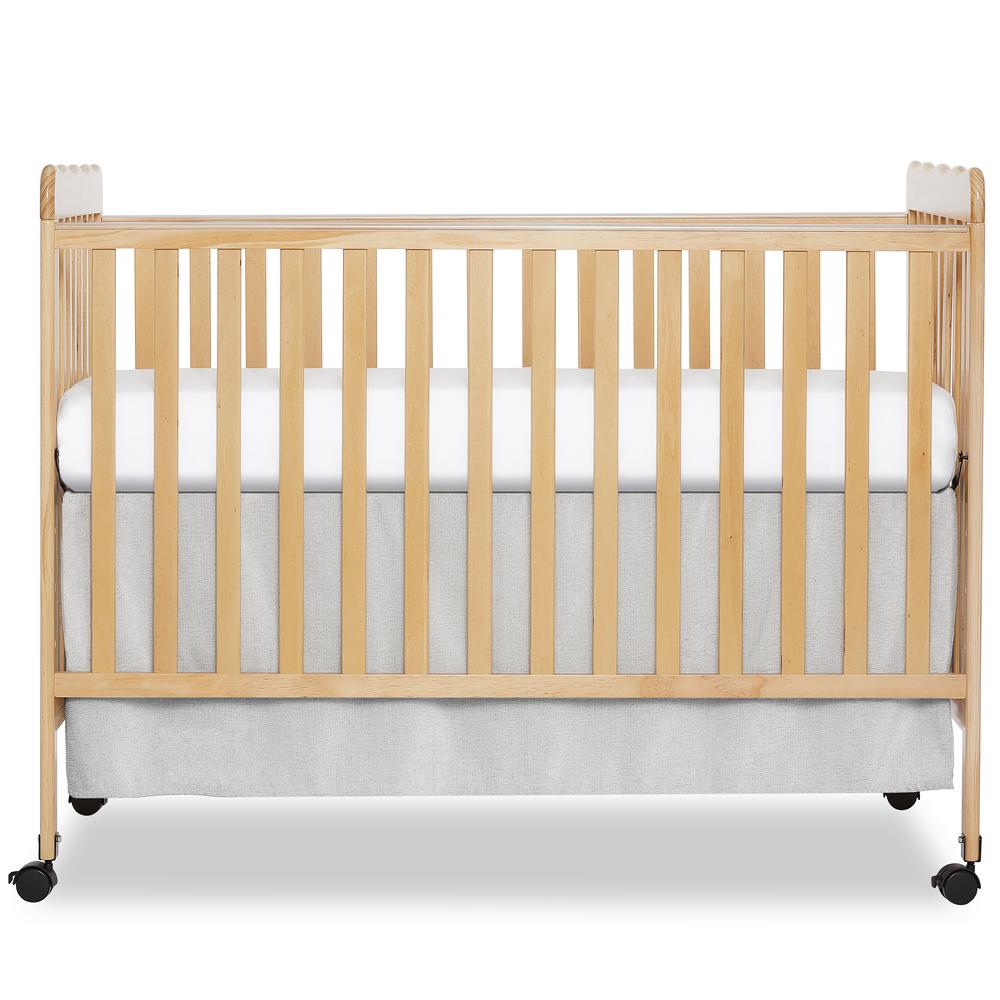 Dream On Me Carson Classic Steel Grey 3in1 convertible Crib 675N