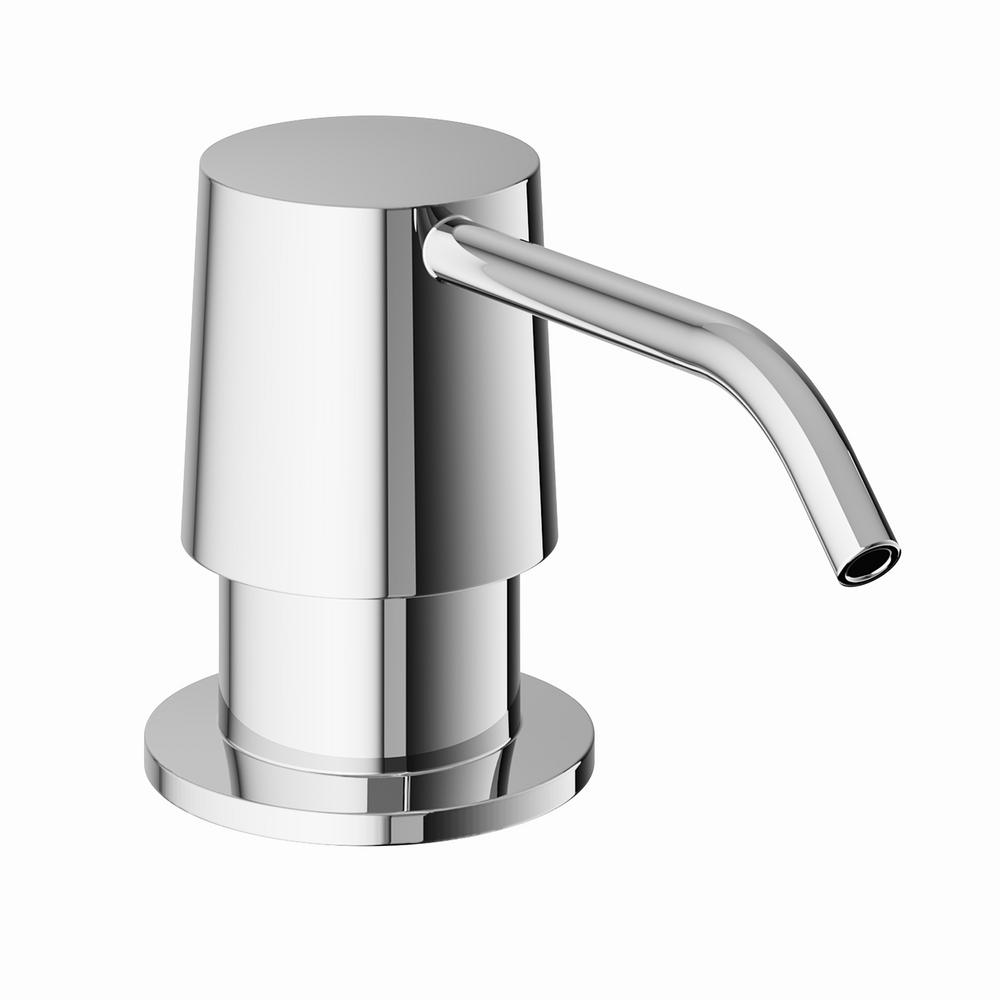 chrome soap dispenser