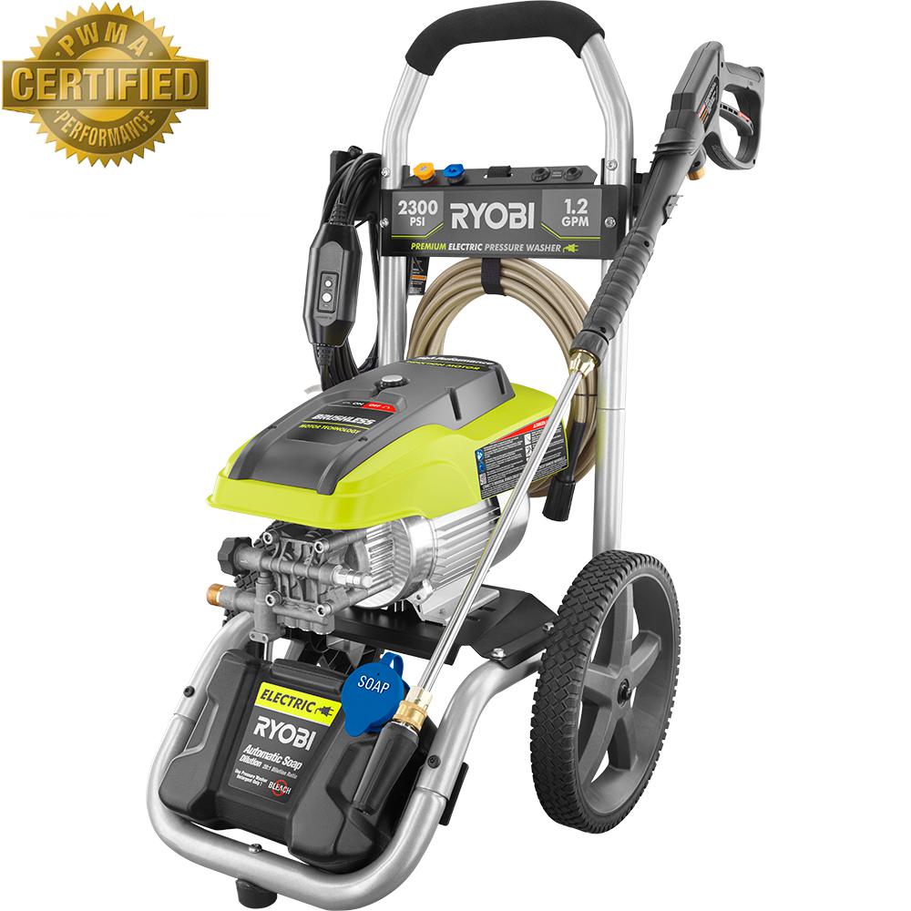 2,300 PSI 1.2 GPM High Performance Electric Pressure Washer