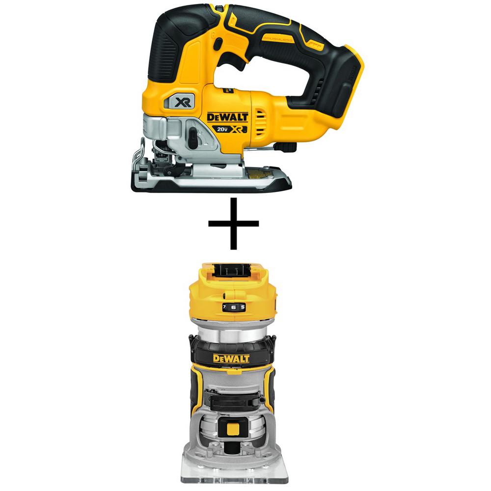 DEWALT 20-Volt MAX Lithium-Ion Cordless Brushless Jigsaw(Tool-Only ...