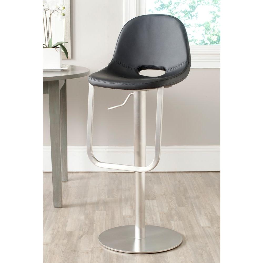 Safavieh Andrina Adjustable Height Stainless Steel Swivel ...