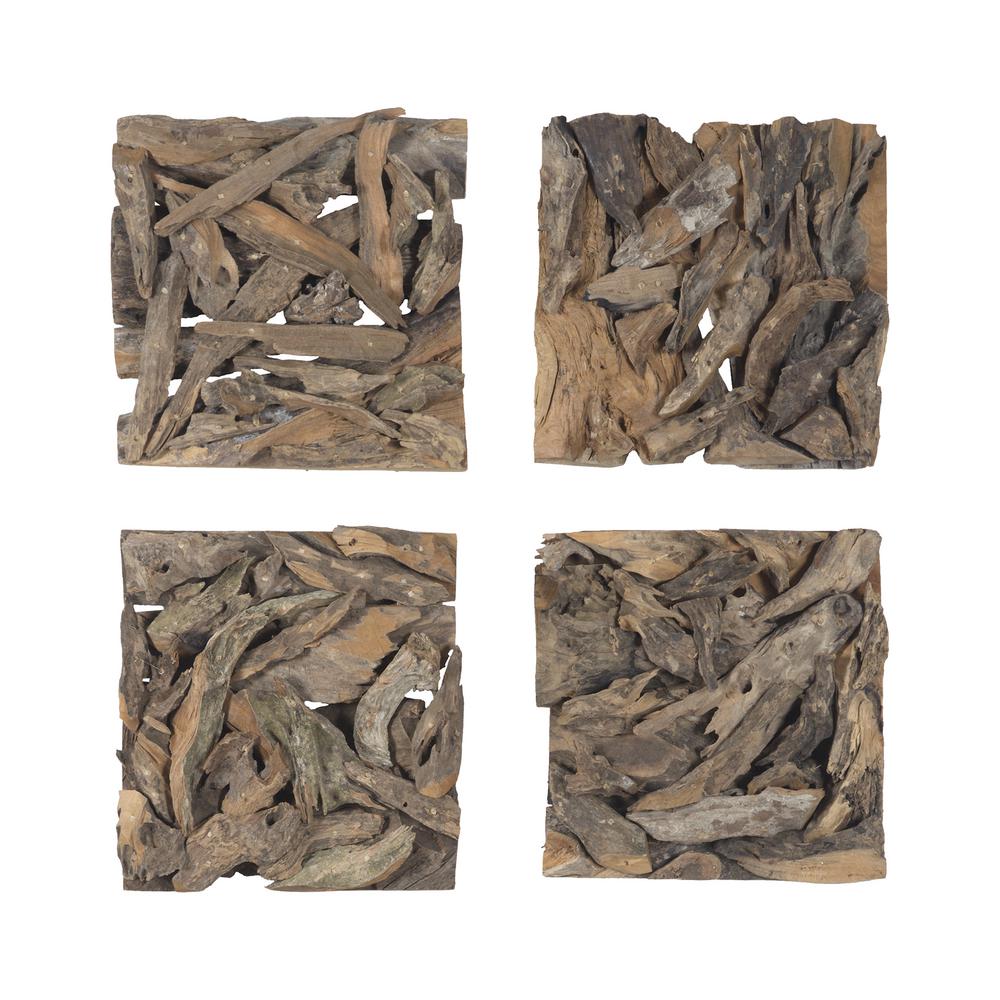 3R Studios 35.4 in. x 1.2 in. "Be True" Wooden Wall ArtDA0229 The