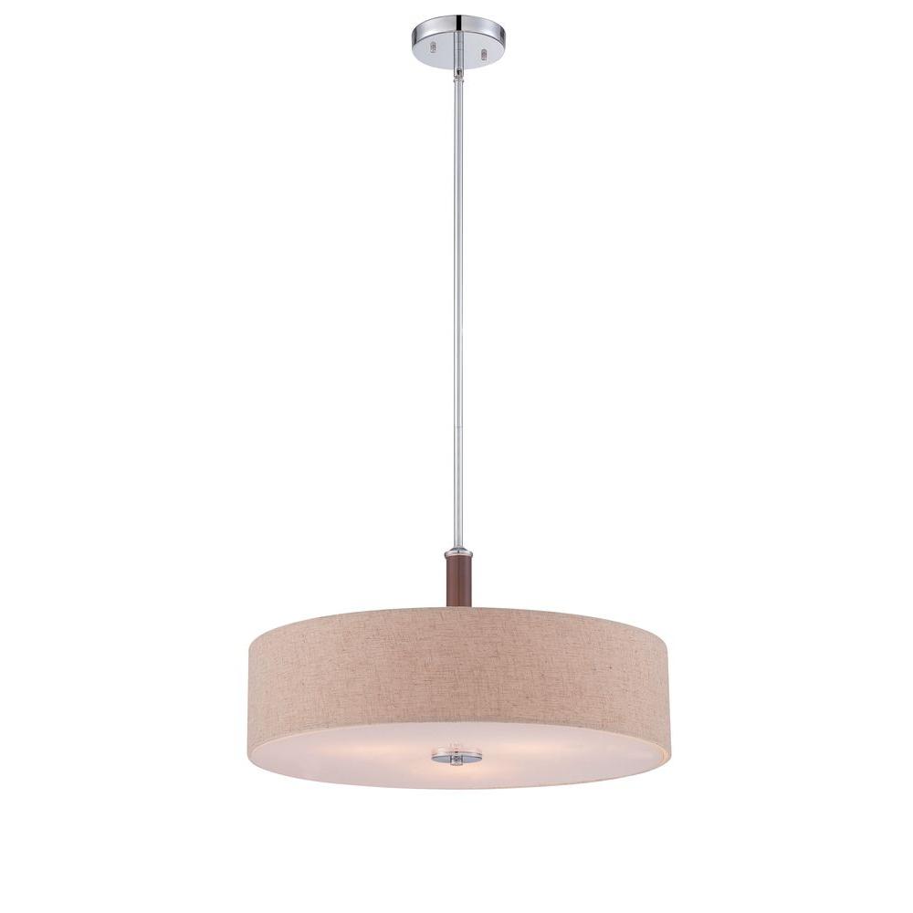 World Imports Jones Collection 3 Light Chrome Convertible Semi Flush World Imports Jones Collection 3 Light Chrome Convertible Semi Flush Mount Pendant