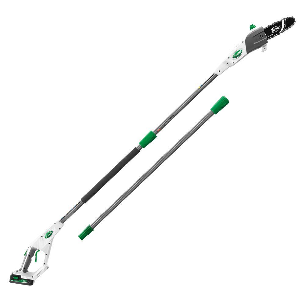 Scotts SYNC 8 in. 20Volt LithiumIon Cordless Pole SawS20515 The