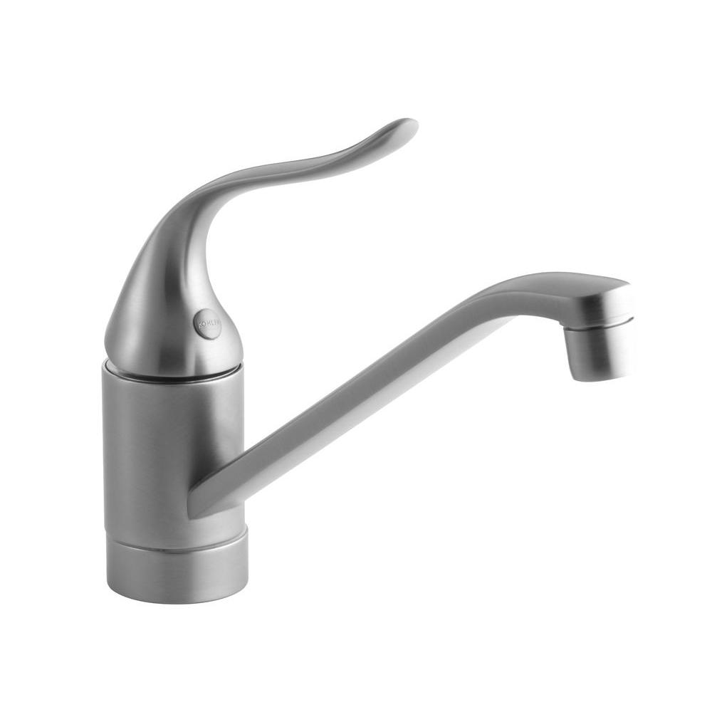 Brushed Chrome Kohler Standard Spout Faucets K 15175 F G 64 1000 
