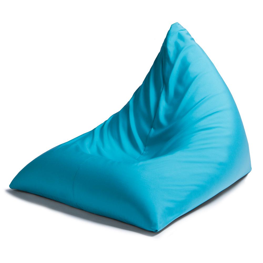 Twist Light Blue Outdoor Bean Bag Chair