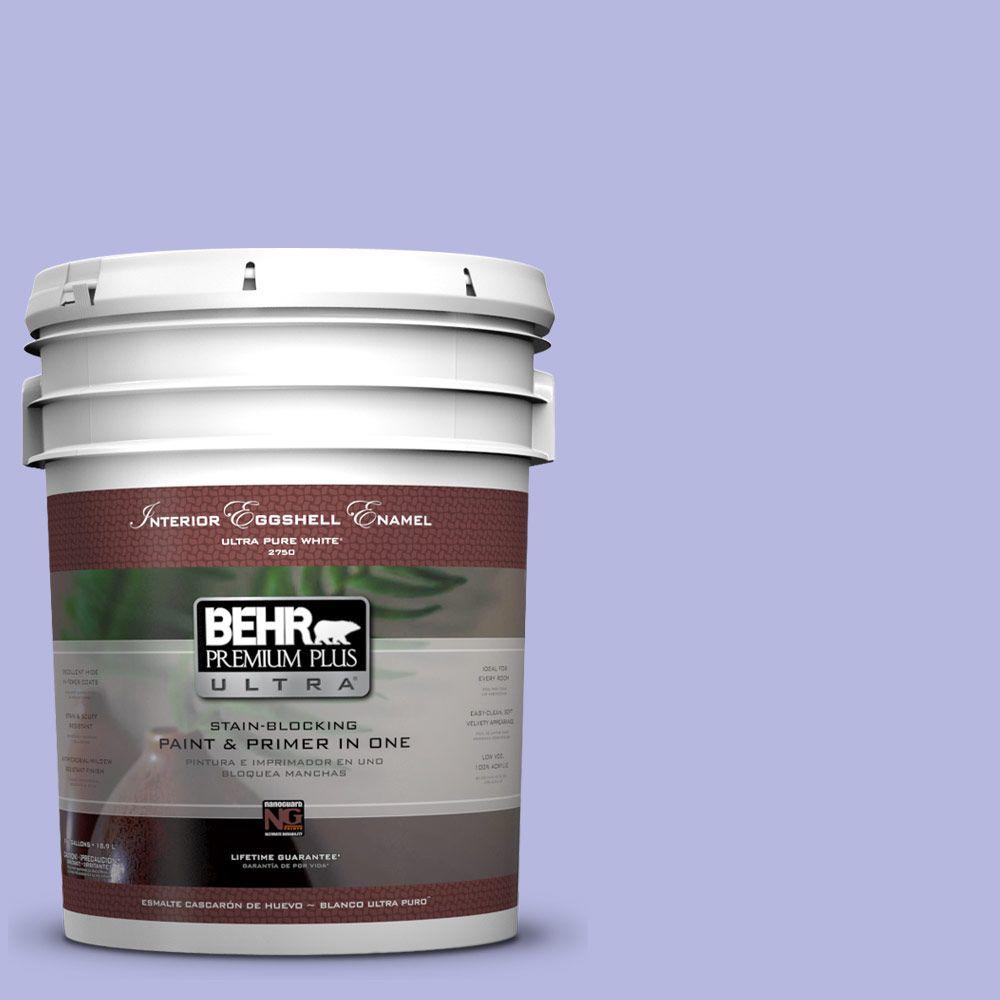 BEHR Premium Plus Ultra 5gal. P5503 Lavender Cloud Eggshell Enamel