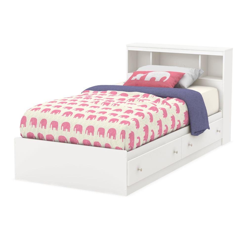 kids white bed frame