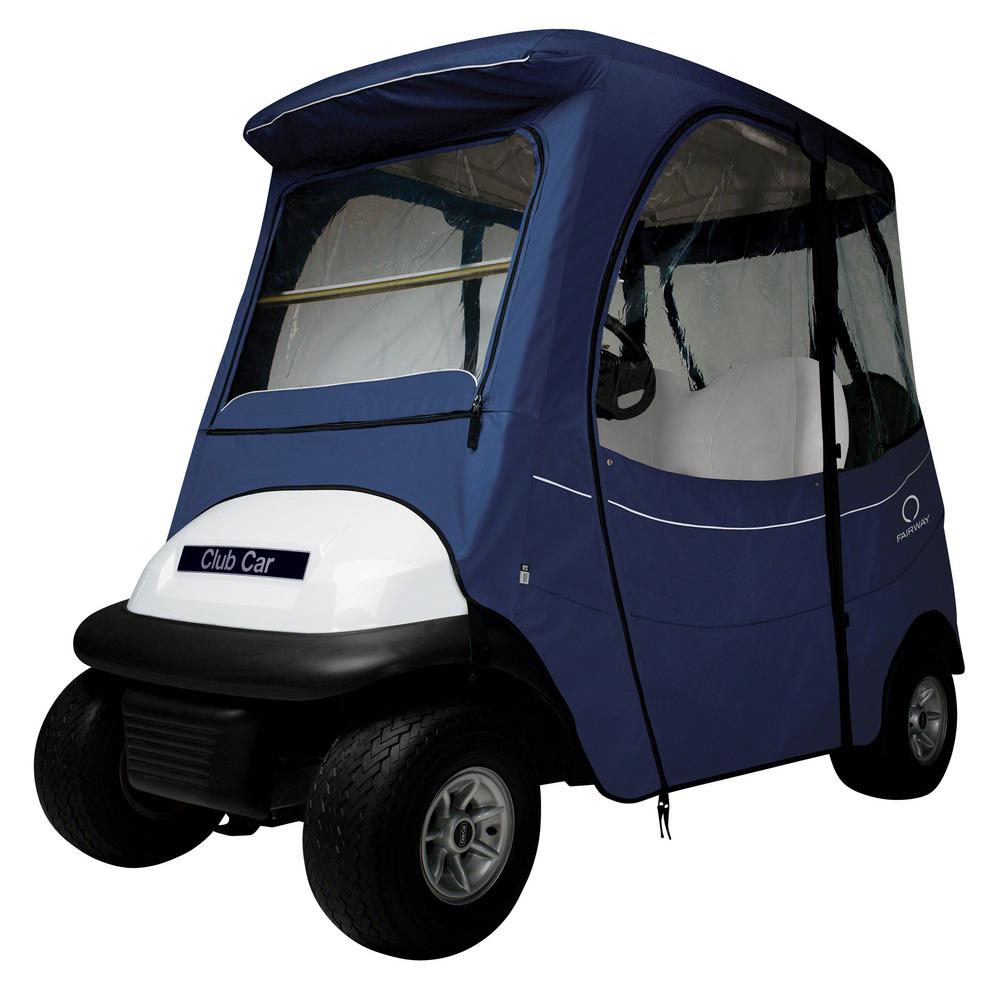 Classic Accessories FadeSafe Club Car Precedent Short Roof Navy Golf Car... by Classic Accessories
