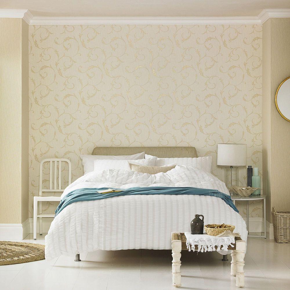 Graham  Brown Gold Athena Wallpaper20727  The Home Depot