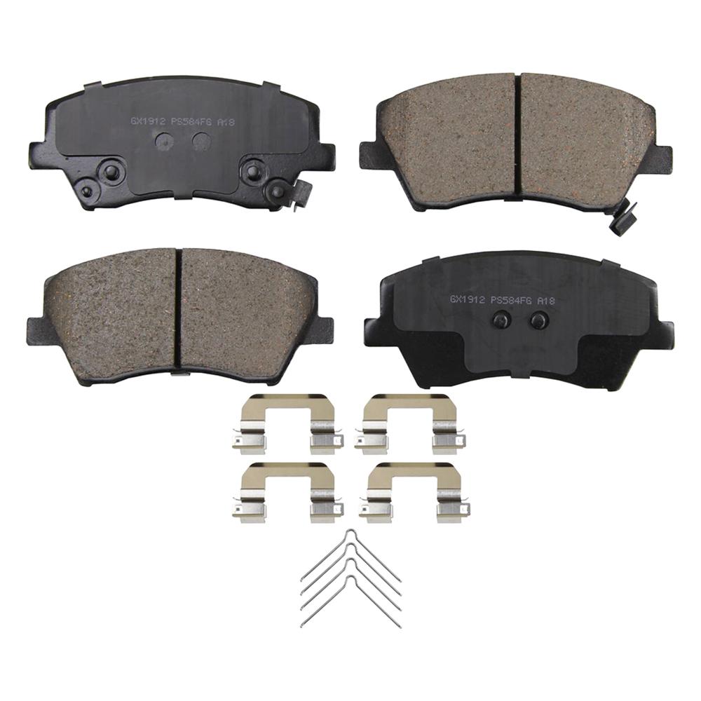 Monroe Brakes ProSolution Ceramic Brake PadsGX1912 The Home Depot