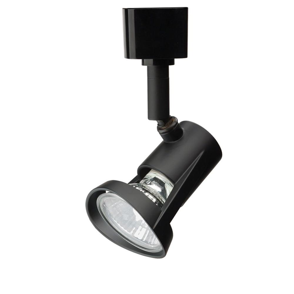 Black Track Lighting The Home Depot 1 Light
