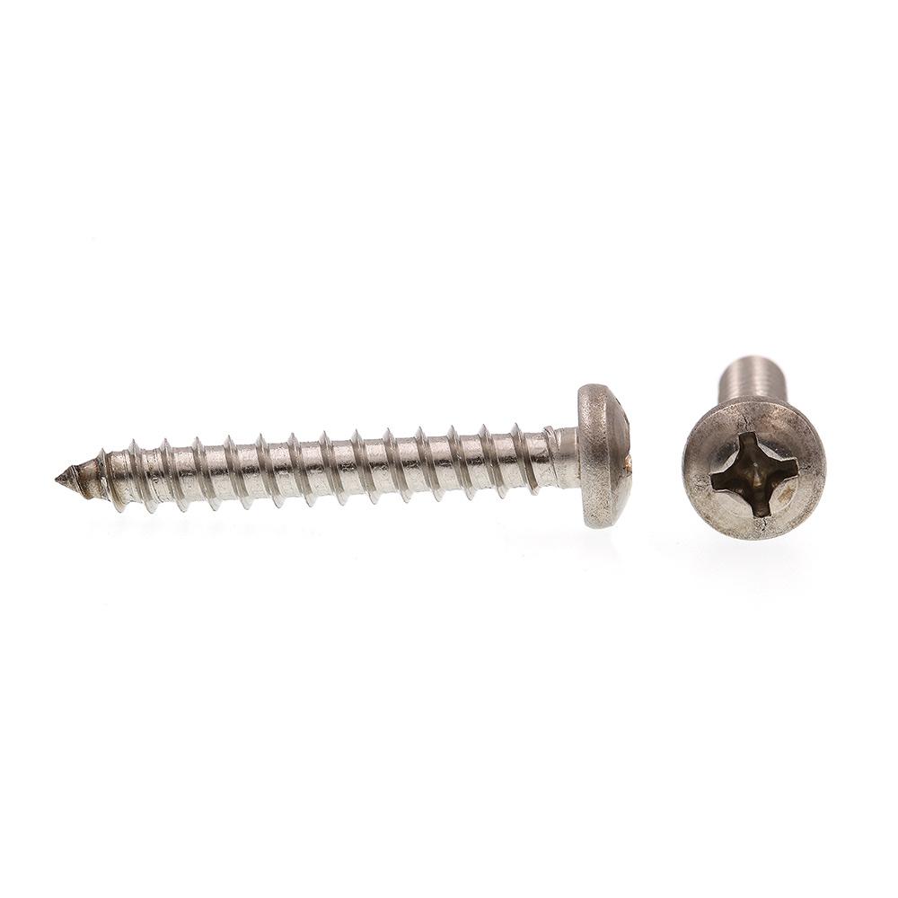Grade 18-8 Stainless Steel Self-Tapping Pack of 25 Prime-Line 9020973 Sheet Metal Screw #12 X 1-1//2 in Pan Head Phillips