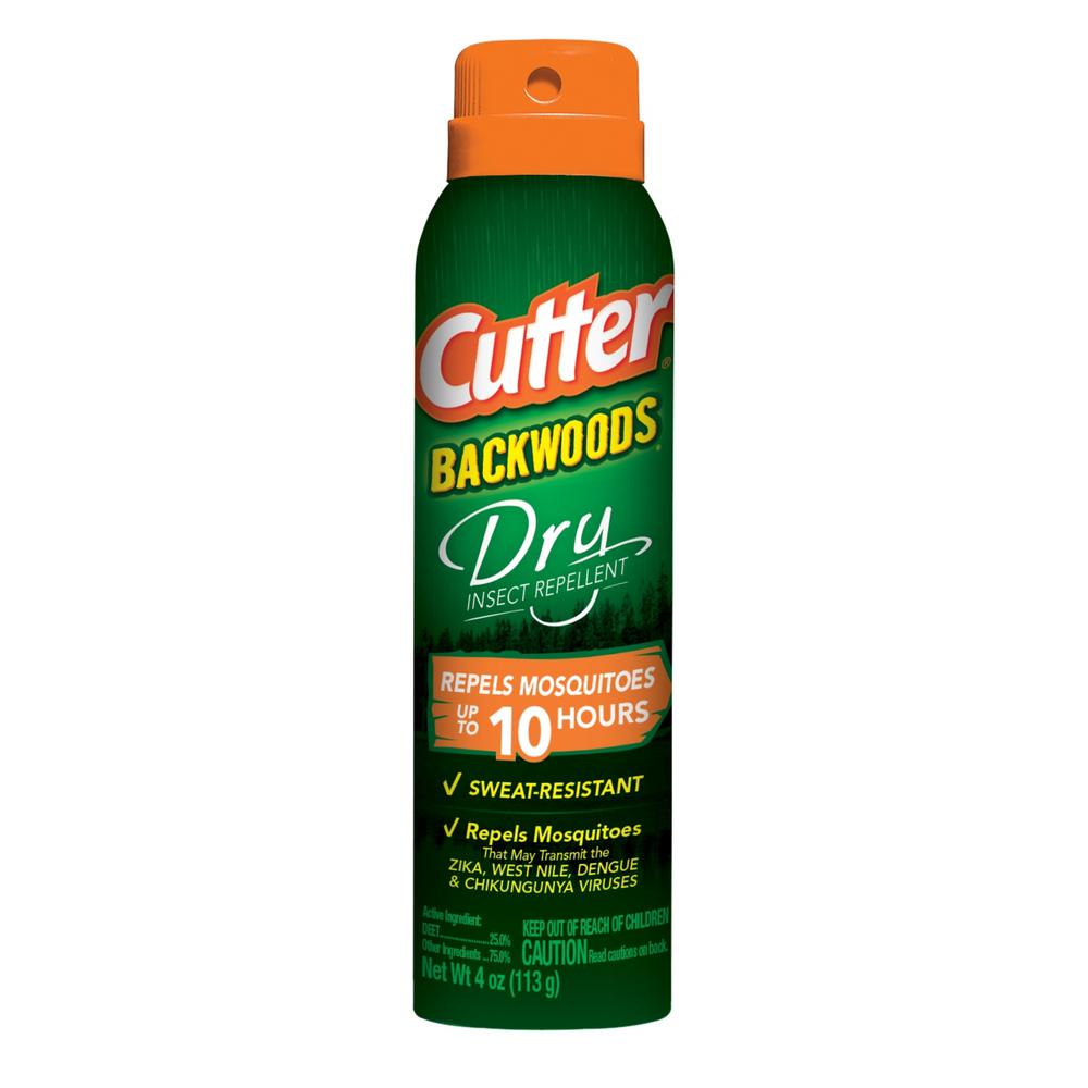 Cutter 4 Oz Backwoods Dry Mosquito And Insect Repellent Hg 96248 3 The Home Depot