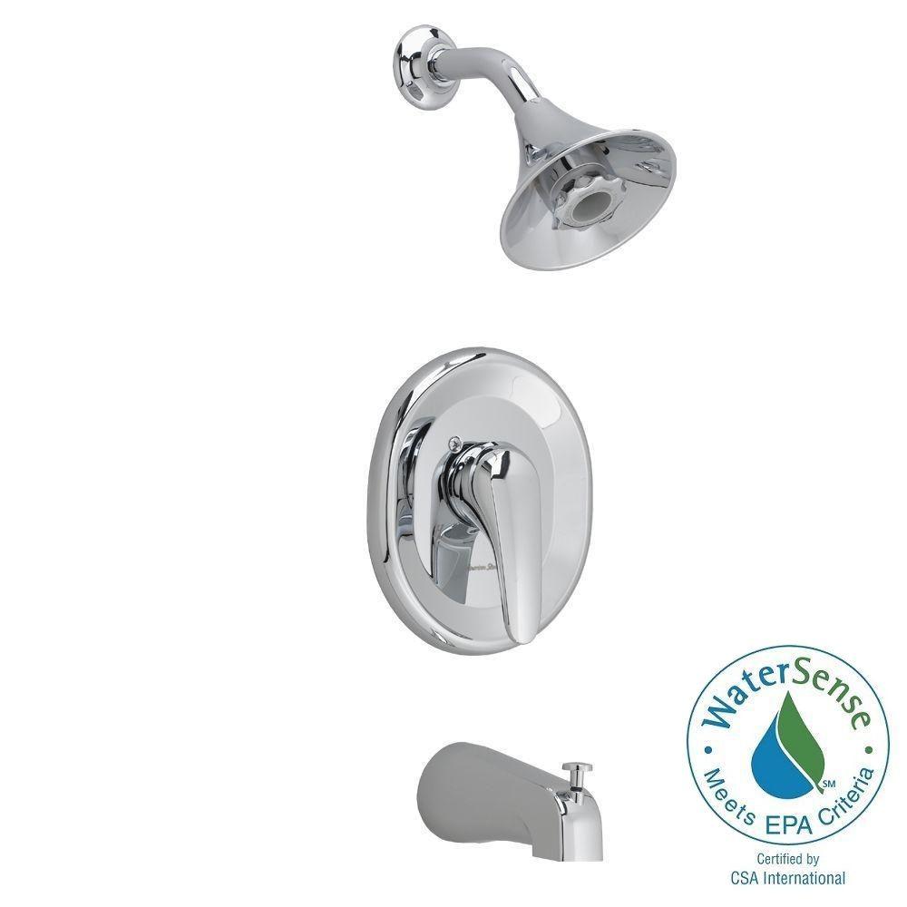 American Standard Hampton Single Metal Lever Handle Shower Only Faucet