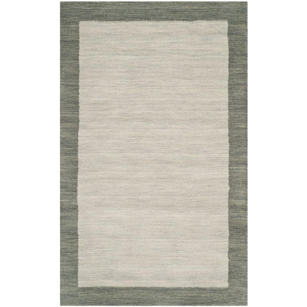 Safavieh Himalaya Light Grey/Dark Grey 3 ft. x 5 ft. Area RugHIM580B3
