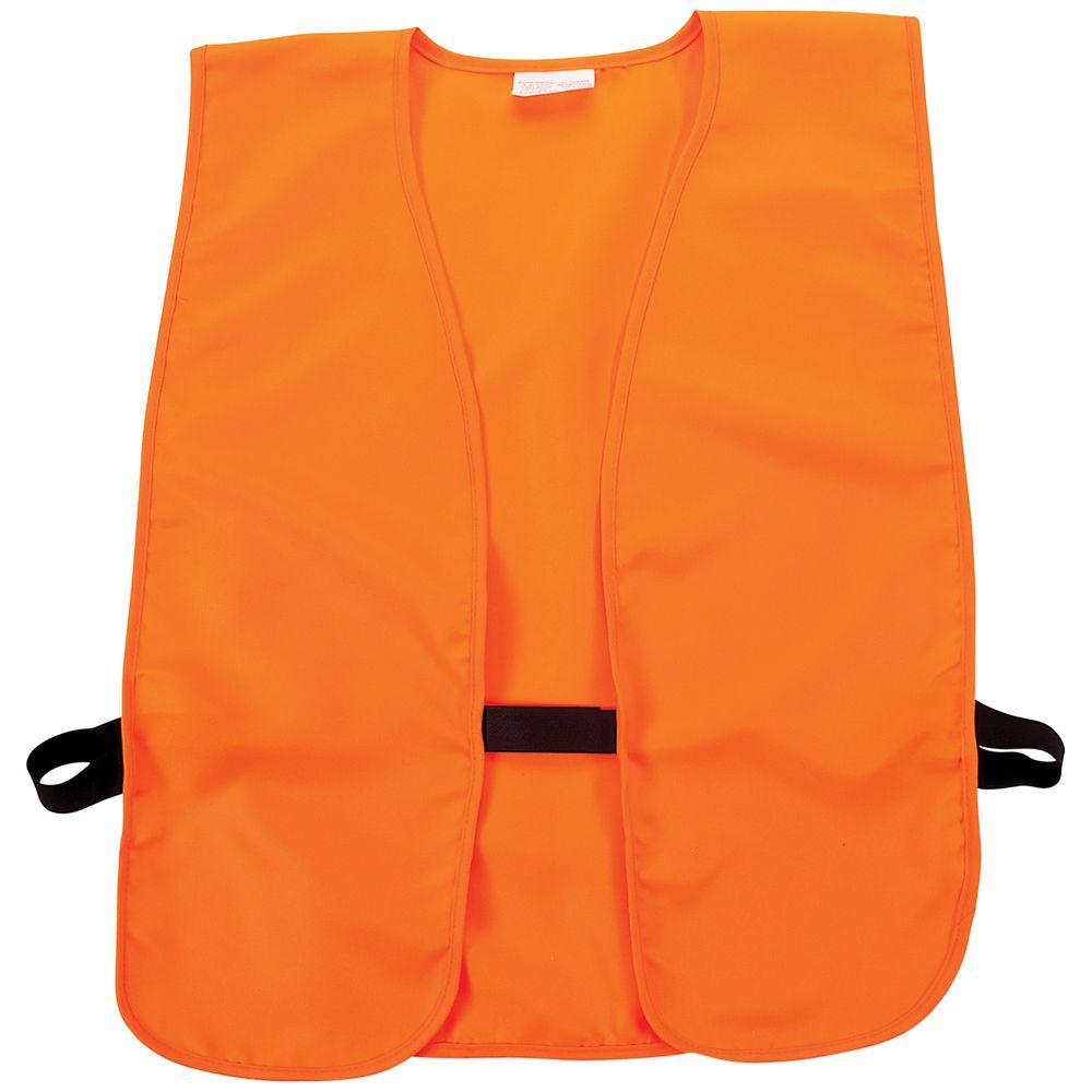 Allen XLXXL Blaze Orange Safety Vest15753 The Home Depot
