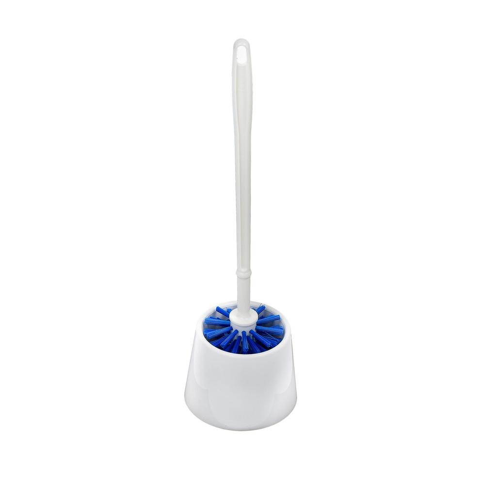 Brown Toilet Brush Toilet Brush Wc Set Plastic-NEOREST Madera