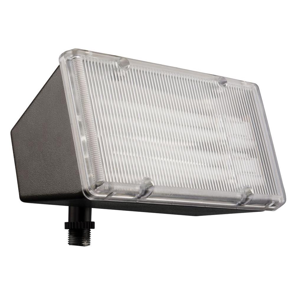 Fluorescent Outdoor Security Lighting The 2 Light Wall Mount Outdoor Bronze Mini Flood