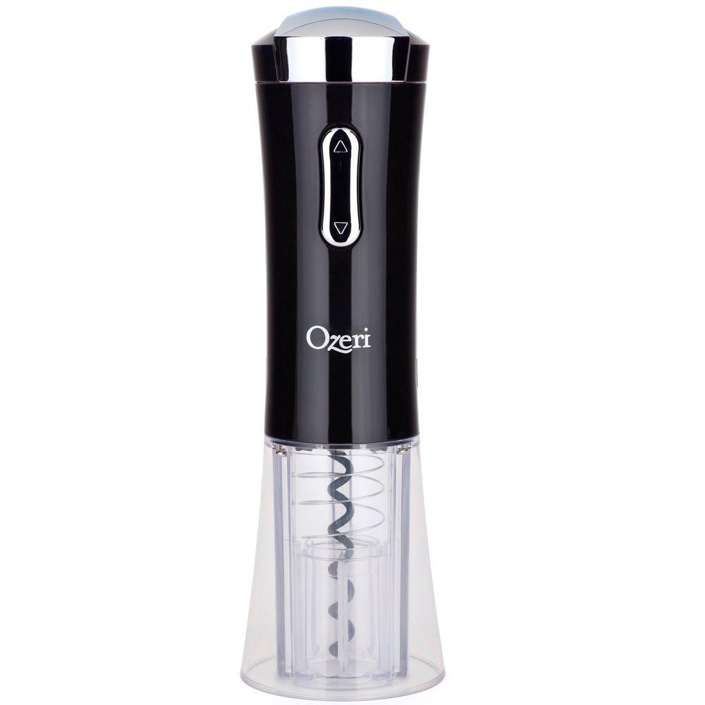 Ozeri Nouveaux Electric Wine Opener with Removable Free Foil Cutter, in