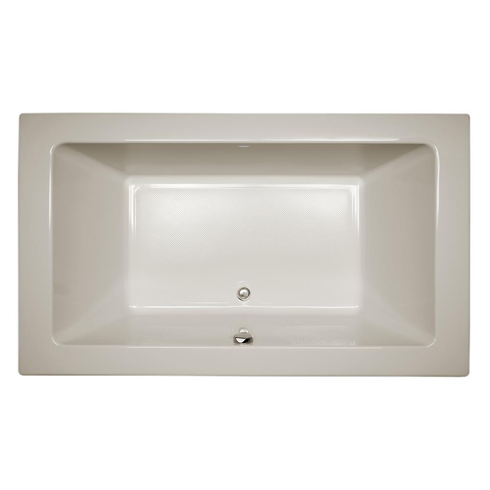 JACUZZI SIA 66 in. x 36 in. Acrylic Rectangular Drop-in ...
