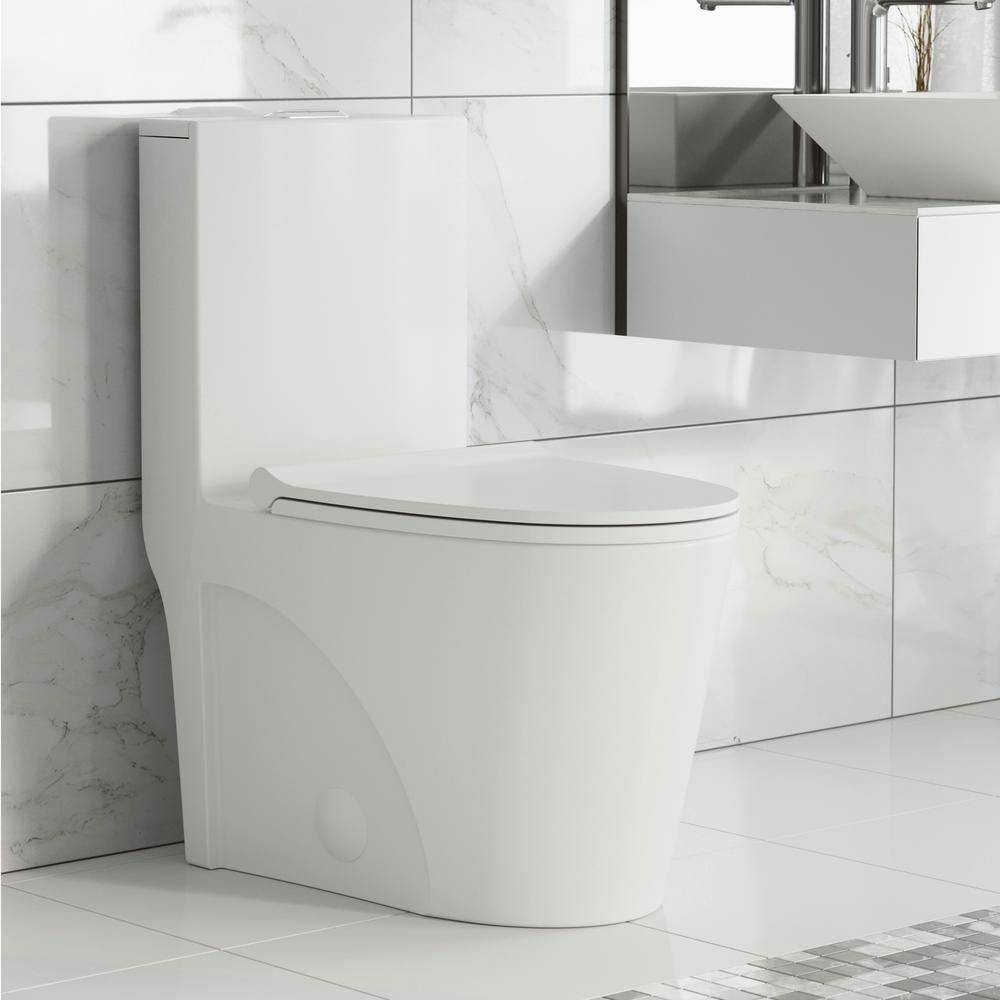 Tl07 Dual Flush Elongated Toliet With Soft Closing Seat Comfort Height