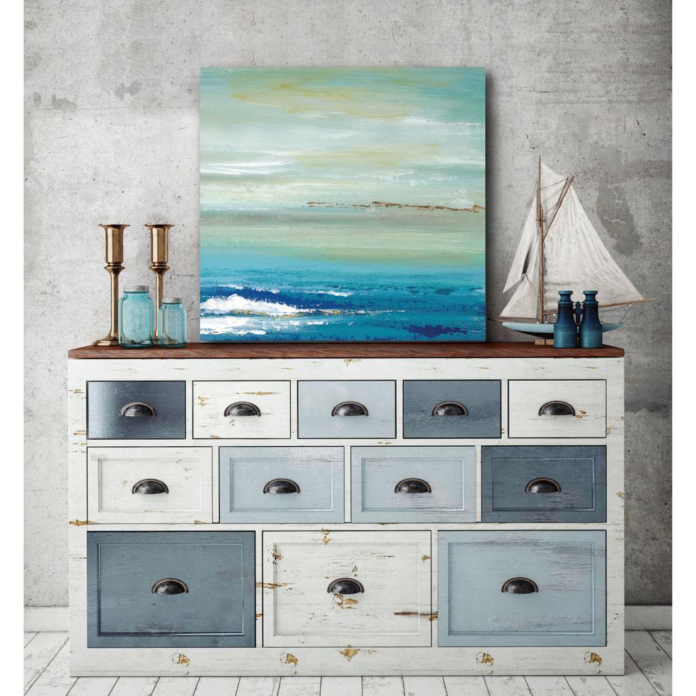 12 In X 18 Deep Blue Sea Ii Canvas Wall Art Web Ct419 The 12 In X 18 Deep Blue Sea Ii Canvas Wall Art
