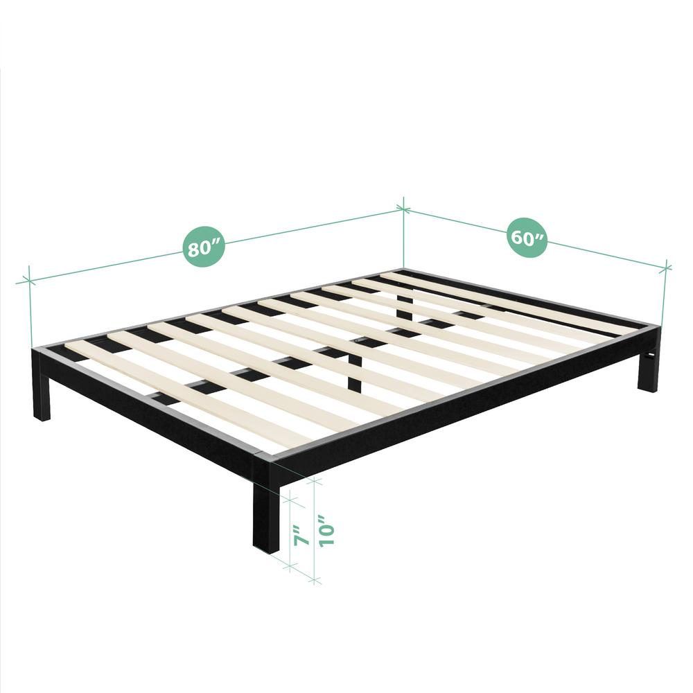 Zinus Arnav Steel 2000 Platform Bed Frame, Queen HD-ASMP-10Q - The Home