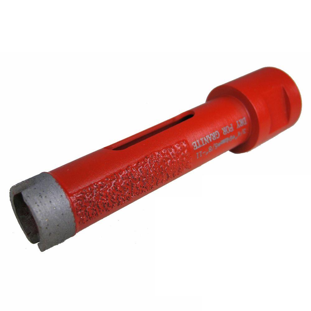 Archer USA 3/4 in. Dry Diamond Core Bit with Side Strips for Granite