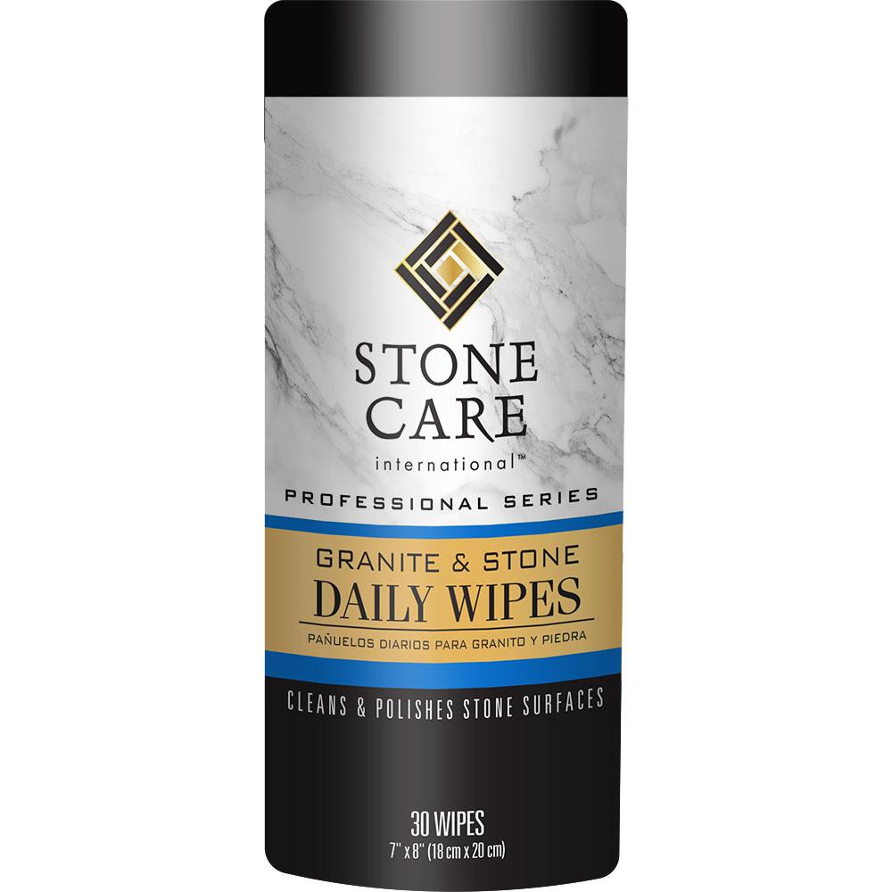 Stone Care International Granite And Stone Cleaner Daily Wipes 30