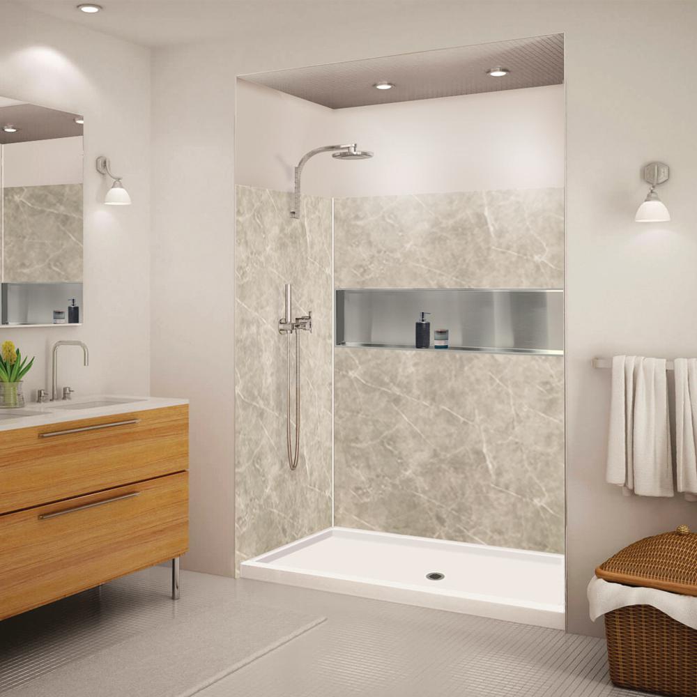 Bathrooms Shower Kit At William Bates Blog   Dover Stone Transolid Shower Stalls Kits Kse603272 42 64 1000 