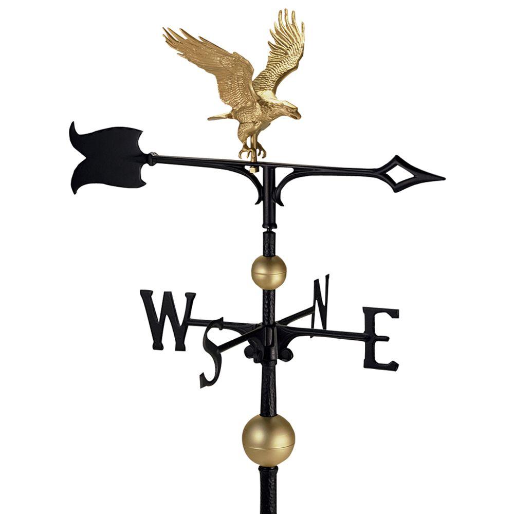 Whitehall Products 30 in. Eagle Weathervane with Globes-03214 - The ...